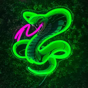Snake Design Neon Sign, USB Powered Neon Light, Novelty Lighting, Ambient Decoration Lamp, Atmosphere Lighting for Home Bedroom Game Room Bar Party Decoration