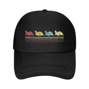 Vintage Tortoises Turtle Lover Funny Tortoise Retro Baseball Cap