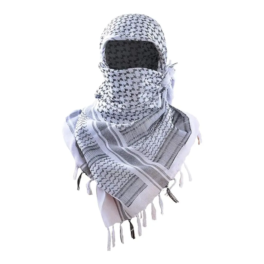 Palestinian scarf Keffiyeh shemagh colourful classic Kuffiyeh Tactical Desert Scarf / 100% Cotton Keffiyeh Scarf Wrap for Men And Women
