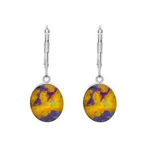 Embrace Earrings for Lymphoma Awareness