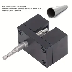 Hot Impact Power Assisted Crimper, Stainless Steel Duct Swaging Tool, High Efficiency Metal Pipe Crimper For Air Conditioner Installation, With Standard Shank For Impact Driver High Efficiency Metal Pipe Crimper-2024