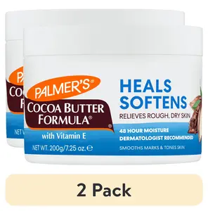 (2 Pack) Palmer'S Cocoa Butter Formula Solid Lotion with Vitamin E, Moisturizes & Soothes Dry Skin, 7.25 Oz. E.T. Browne Drug Company Inc.
