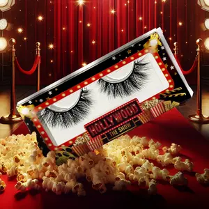 EPIC – THE SHOW Faux Mink Lashes | 16mm Length | Dramatic Look | Reusable up to 20x | Luxury Faux Mink