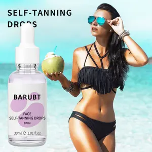 BARUBT self-tanning drops cross-border skin color correction gradually glowing without stimulation 30ml