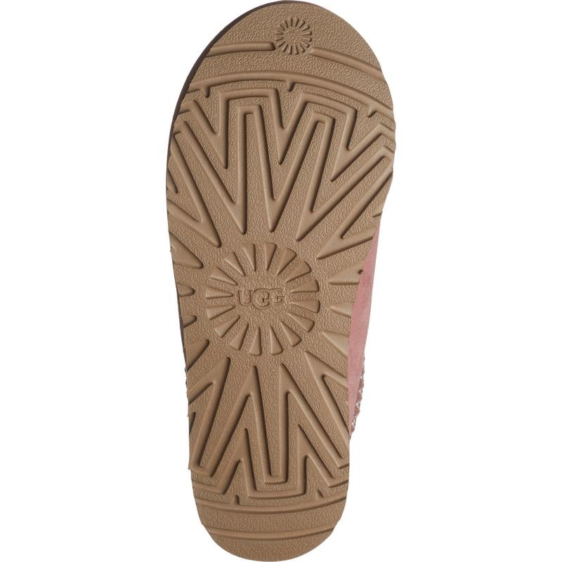 UGG Tasman II Slipper Pink Dawn Women's Authentic Slippers 100% Original & Brand New - SKU 1174470-PDW - Walking Fuzzy Warm Suede Comfort Winter Fall Braided Shoes