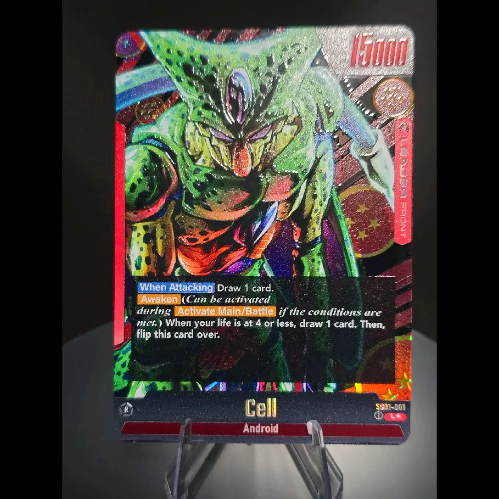 Dragon Ball Fusion World Custom Leader SB01-001 Cell