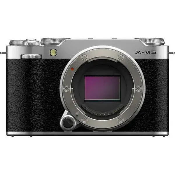 Fujifilm XM5 Digital Mirrorless Camera with Interchangeable Lens, 32GB Memory Card, Mobile Connectivity, and Universal Socket Adapter