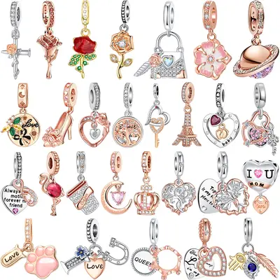 Pandora Rose Gold Charms TikTok Shop
