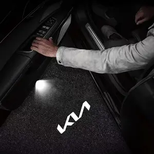 2Pcs LED Car Door Projector Logo High Definition Welcome Light For KIA K5 K9 Sorento Ceed Sportage Carnival Stinger Forte Niro