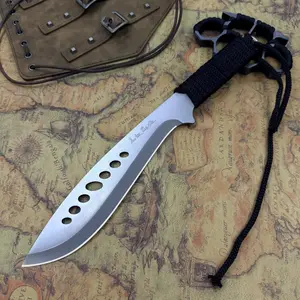 1095 High-Carbon Steel Tactical Blade，Stainless steel knife, outdoor camping, kitchen and home special portable type, cutting fruit, precise cutting