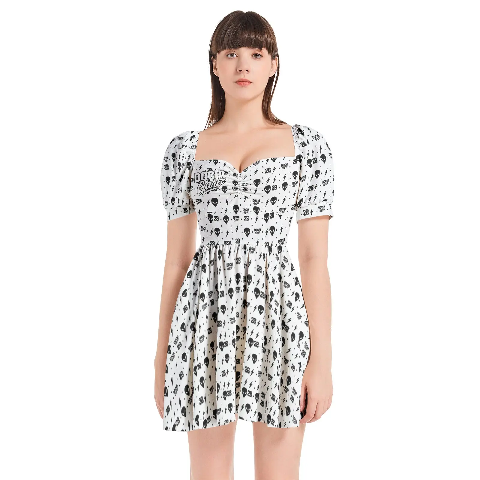 DOCHI Print Dress - WnB
