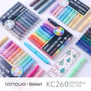 Languo Luxury 45-Color Erasable Gel Pens Set, Smooth Writing Comfort, Professional Art Drawing Supplies, High-End Gift Box