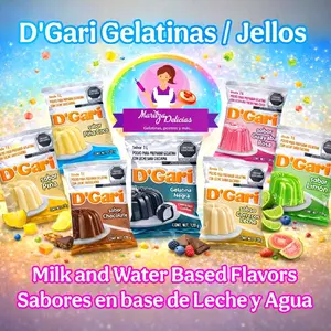 D'Gari Sobres Gelatina / D'Gari Jello Packets D'Gari Sobres Gelatina / D'Gari Jello Packets