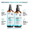 ArtNaturals Magnesium Oil Spray 12 oz + Body Massage Lotion Set 8oz for Feet & Sleep - Extra Strength Cream Ultra-Pure, Relief & Relaxation, Muscle Health Leg & Joint Care Topical Non Itch