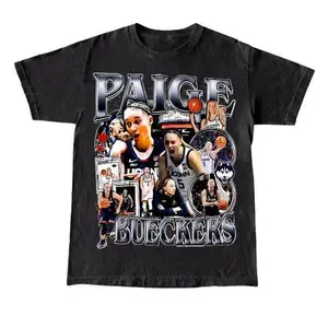 [Sale Up To 45%] Paige Bueckers Unisex T-shirt, Basketball Player Slam Dunk Bootleg Vintage Tee