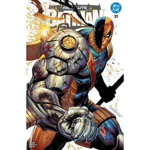 ABSOLUTE BATMAN #21 TYLER KIRKHAM EXCLUSIVE BATTLE DAMAGED DEATHSTROKE VAR (06/17/2026)