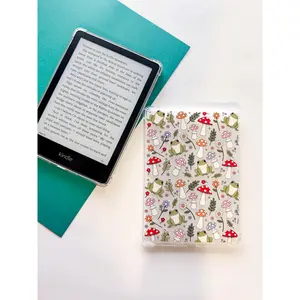 Spring Frogs Kindle Case - Floral Design for Kindle Device, Ideal for Kindles Cute