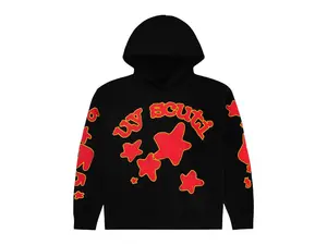 Sp5der x UY SCUTI Hoodie Black/Red (men) by StockX