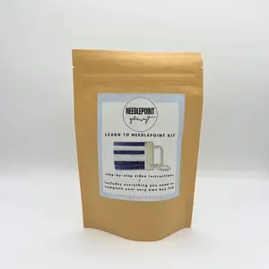 Needlepoint Key Fob Kit - Harbor