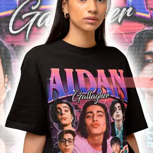 Retro Aidan Gallagher T-shirt, Aidan Gallagher American Actor, Aidan Gallagher Sweatshirt, Aidan Gallagher Fan Merch, Aidan Gallagher Tee