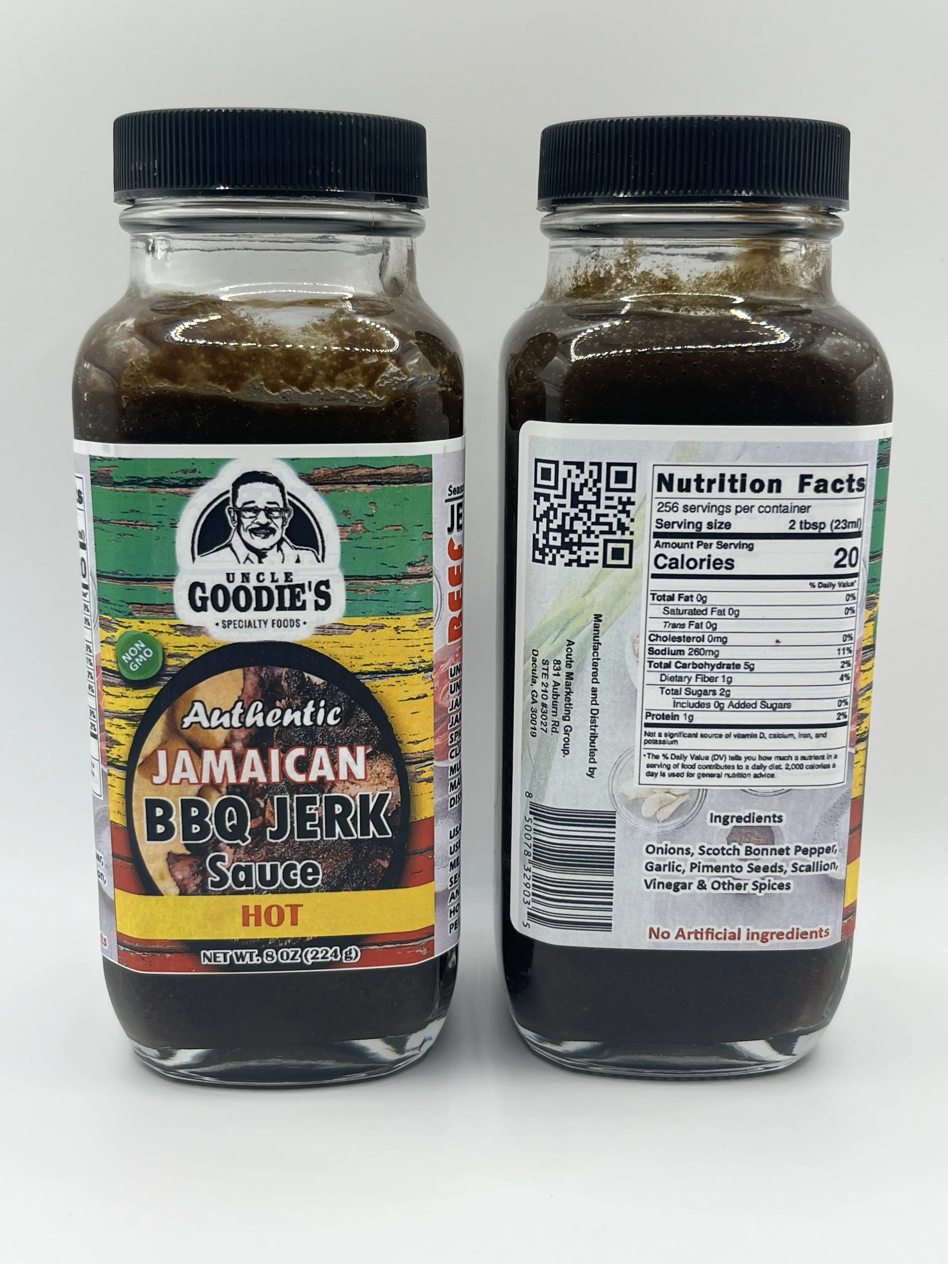 UNCLE GOODIES BBQ JERK SAUCE - HOT