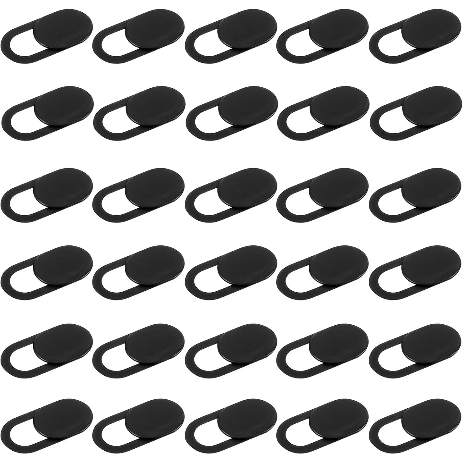 30 count Webcam Cover, Camera  Cover Slide, Phone Laptop Camera Computer Cameras Covers Slide, Webcam Covers for Laptops Protect Your   Fits  Laptop, Desktop, Smartphone