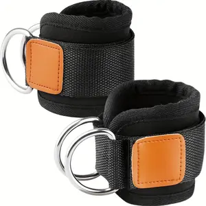 1pc Adjustable Ankle Straps for Cable Machine: Get Ready for an Intense Leg & Glute Workout!