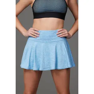 Legendary Flouncy Skirt in Blue HeatherFlex - FINAL SALE