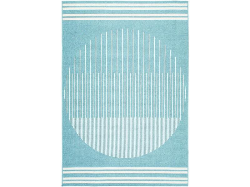 Livabliss ALF9691-73SQ 1-Piece Square Shape Outdoor Home Decor Rug Mat, 7ft3in x 7ft3in (86.61in W x 86.61in L), Weatherproof Durable Polypropylene Patio/Porch Rug, Pewter Slate & Beige Aesthetic