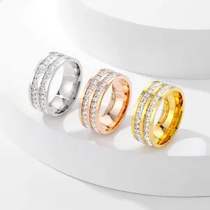 1pc Men's Fashion Shiny CZ Ring – Stylish Engagement/Wedding Ring, Perfect for Parties, Business, Father's Day, Mother's Day, Birthdays Jewelry Gifts