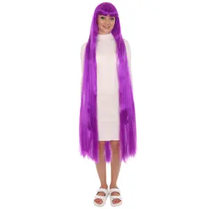 HPO Halloween Wigs | 50" Extra Long Women's Wigs Collection |  Premium Breathable Capless Cap