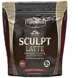 Sculpt latte coffee instant coffee
