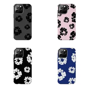 Denim Tears Aesthetic Fashion Compatible with iPhone 17 16 15 14 13 12 11 8 SE XR X XS Max Pro Plus
