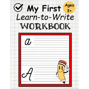 My First Learn-To-Write Workbook:  Activity Book for  Ages 3-5 With Letters, Numbers, Shapes, Tracing Lines & Coloring  - 120 ... Tracing for   &  - Paperback
