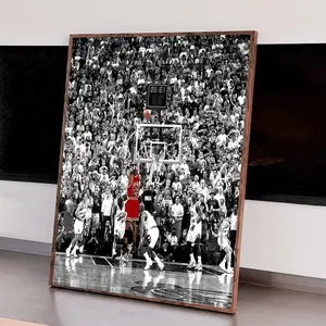 Michael Jordan Last shot Poster, Home Decor, Posters & Prints
