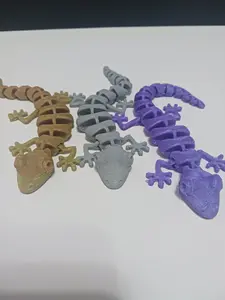 Articulated Lizard Fidget Toy - 3D Printed