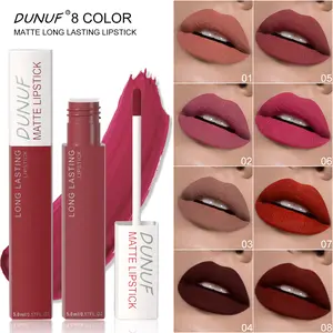 DUNUF Viral Matte Liquid Lipstick Single Long Lasting Lip Stain TikTok Made Me Buy It  Matte Lipstick Gloss Lipgloss velvet finish