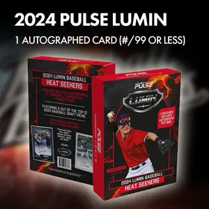 2024 Pulse Lumin Baseball Heat Seekers Edition (1 On-Card Autograph Per Box) 1 card per box