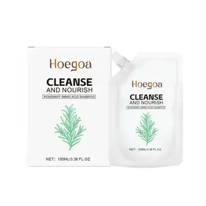 Hoegoa Rosemary Hair Care Shampoo, Refreshing and Gentle Cleanser, Smooth and Lustrous Hair, Nourishing Shampoo for Healthy Hair