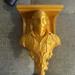 Jason Shelf - 3D Printed Jason Shelf for Spooky Home Decor and Seasonal Display