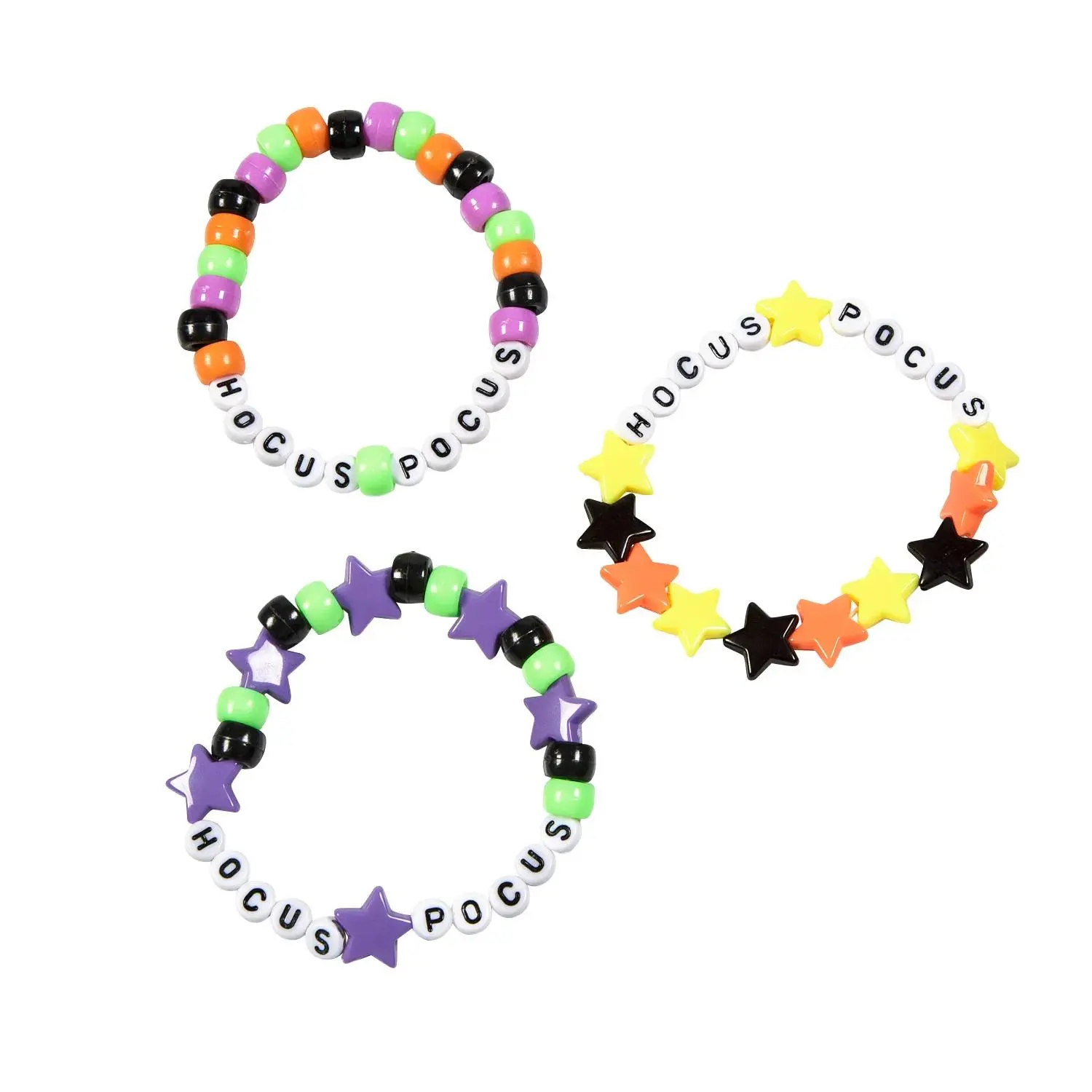 Hocus Pocus Beaded Bracelet Assortment -12 Pc.