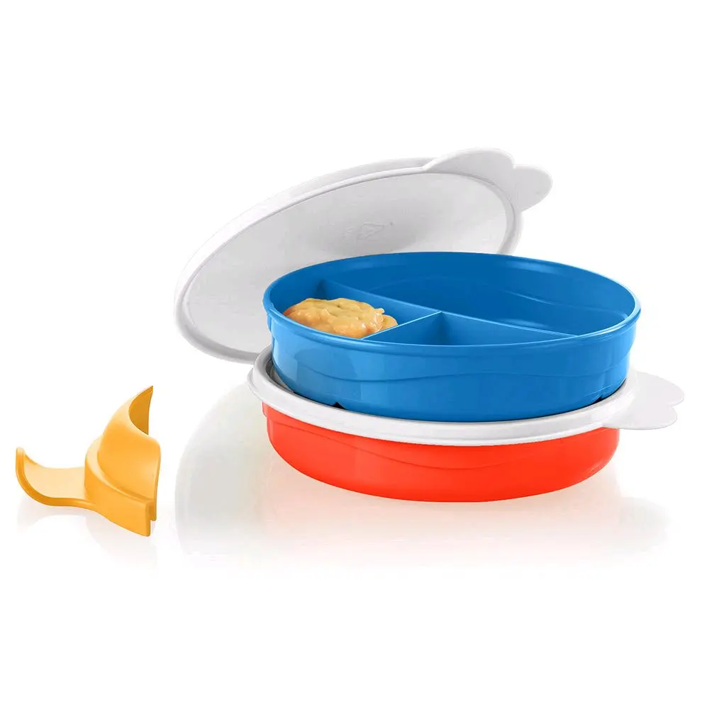 Tupperware Divided Dish Feeding Set