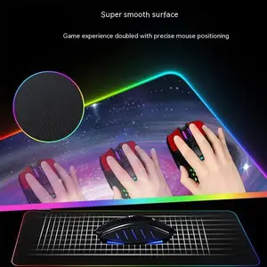 Extra Oversized frictionless RGB MousePad pc Gaming accessories Large