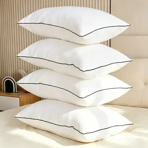 UFIST 2/4 Pack Hotel Collection Pillows, Plush High-Loft FiberFill. Ideal for Back & Side Sleepers, Home & Guest RoomUse.