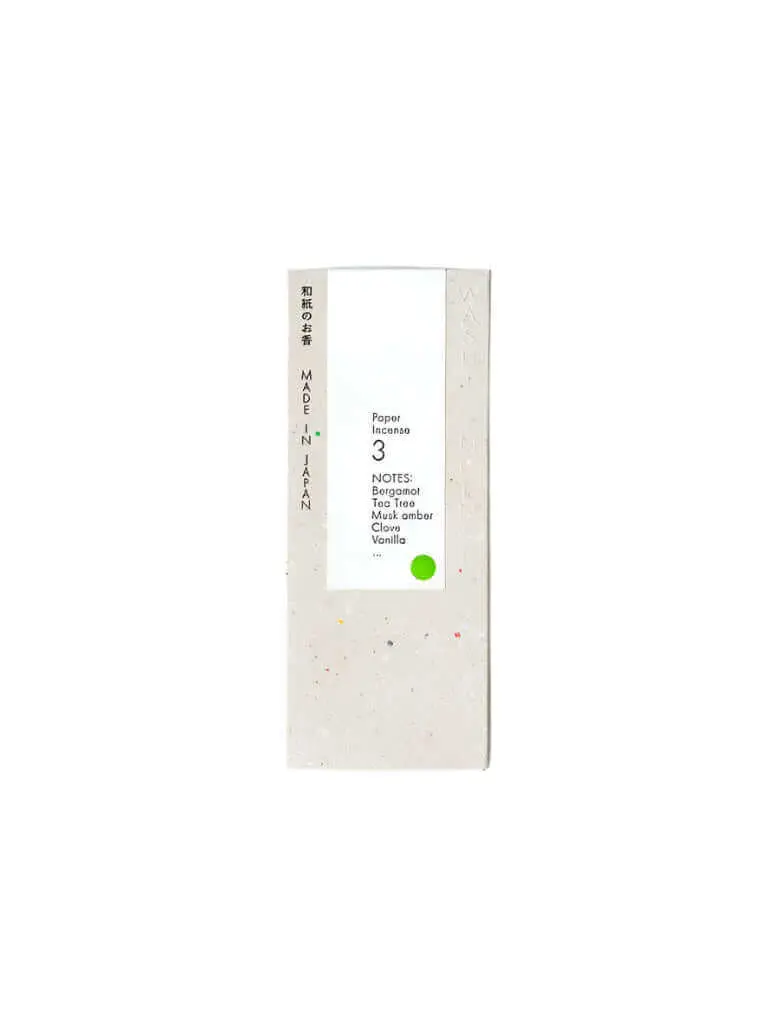 Washi Paper Incense Strips - #3 Deep Citrus