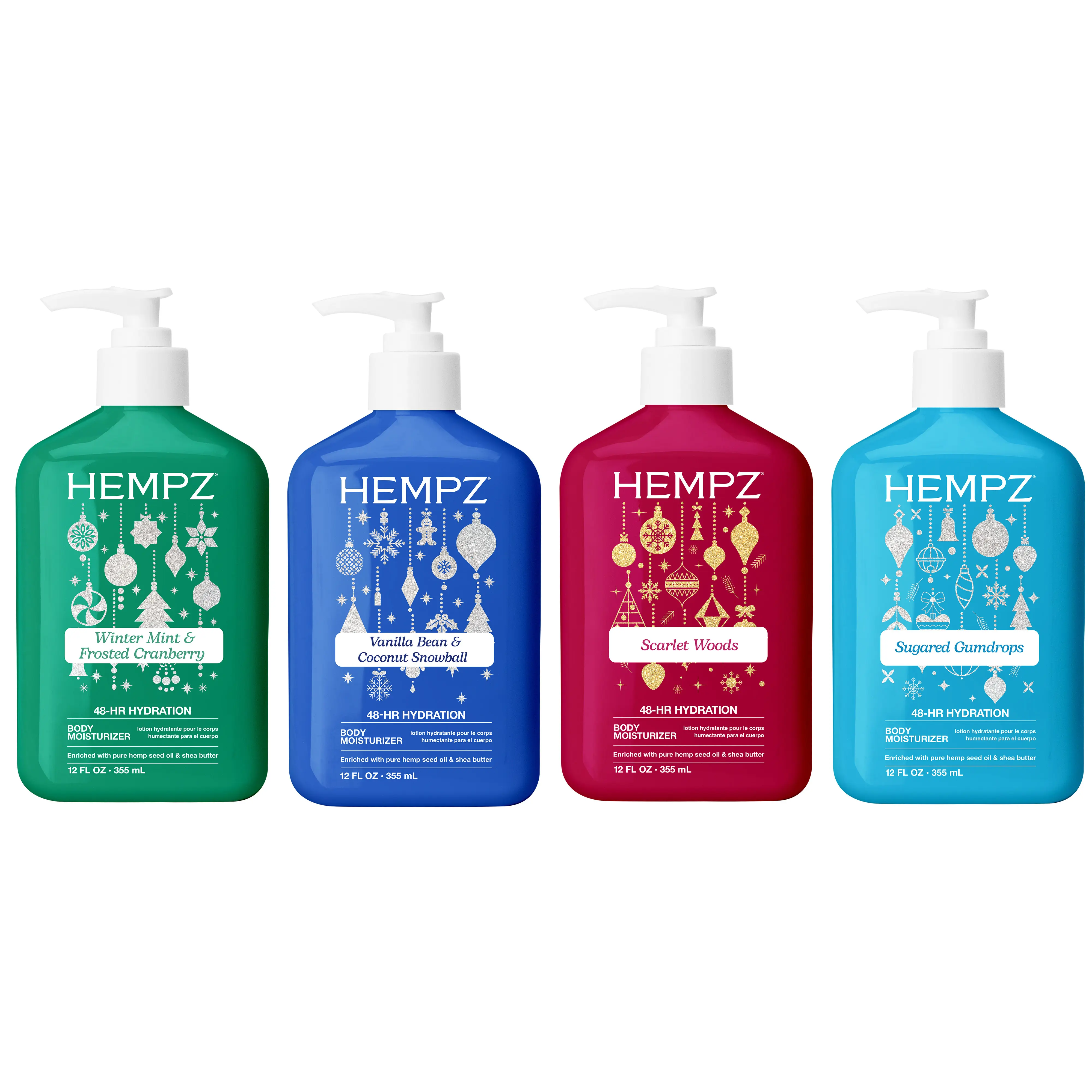 Hempz Exclusive Holiday '26 Moisturizing Body Lotion Bundle