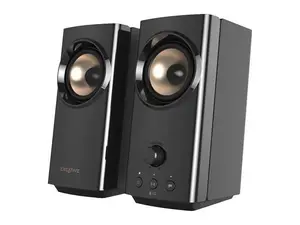 Creative Labs MF1705AA000 T60 Compact 2.0 Desktop Speaker System, Black