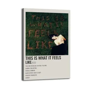 Gracie Abrams This Is What It Feels Like Canvas Aesthetic For The Bedroom Wall Sitting Room Dormitory Wall Office Wall Poster Decorative Painting Canvas Wall