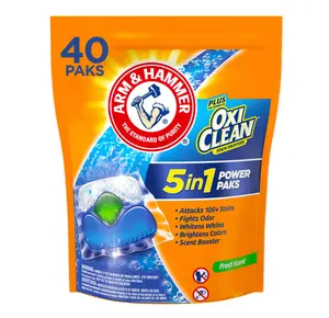 OxiClean 5-in-1 Power Paks, 40 Count (Packaging may vary)