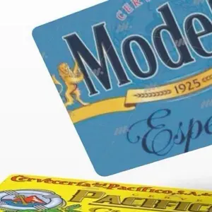 Modelo time Pacifica corona rectangular versitial sticker for anything and everything